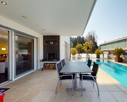 Casa de 8.5 quartos com piscina aquecida em Henau – 3